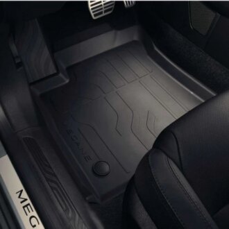 Alfombrillas de Goma Originales Renault Mégane 4 | Bordes Alzados Ref 8201618018